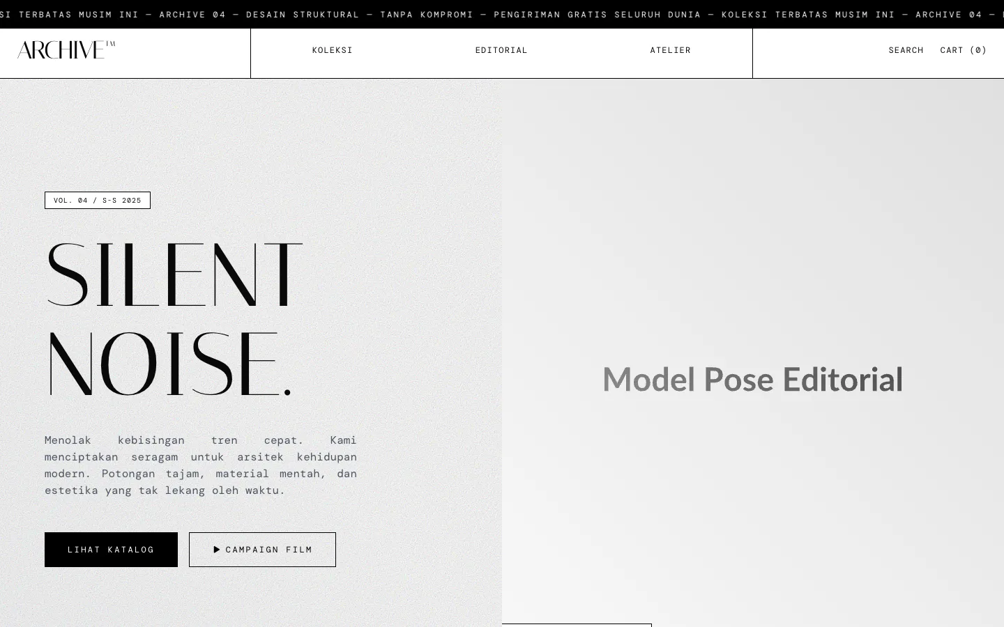 Editorial Mono / Collection